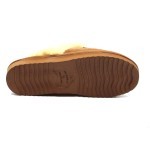 Warmbat slipper wol cognac Flurry